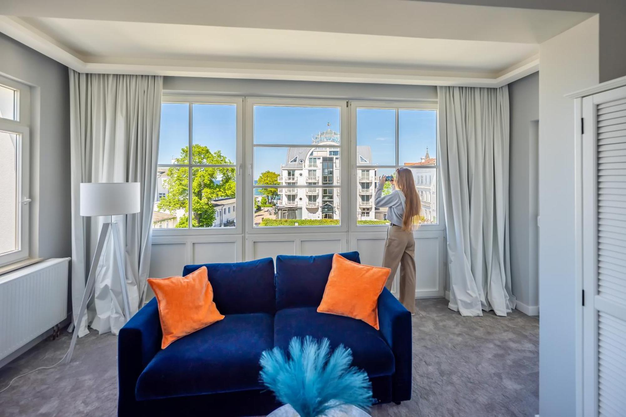 Strandvilla Glueckauf Остзебад Бинц Екстериор снимка