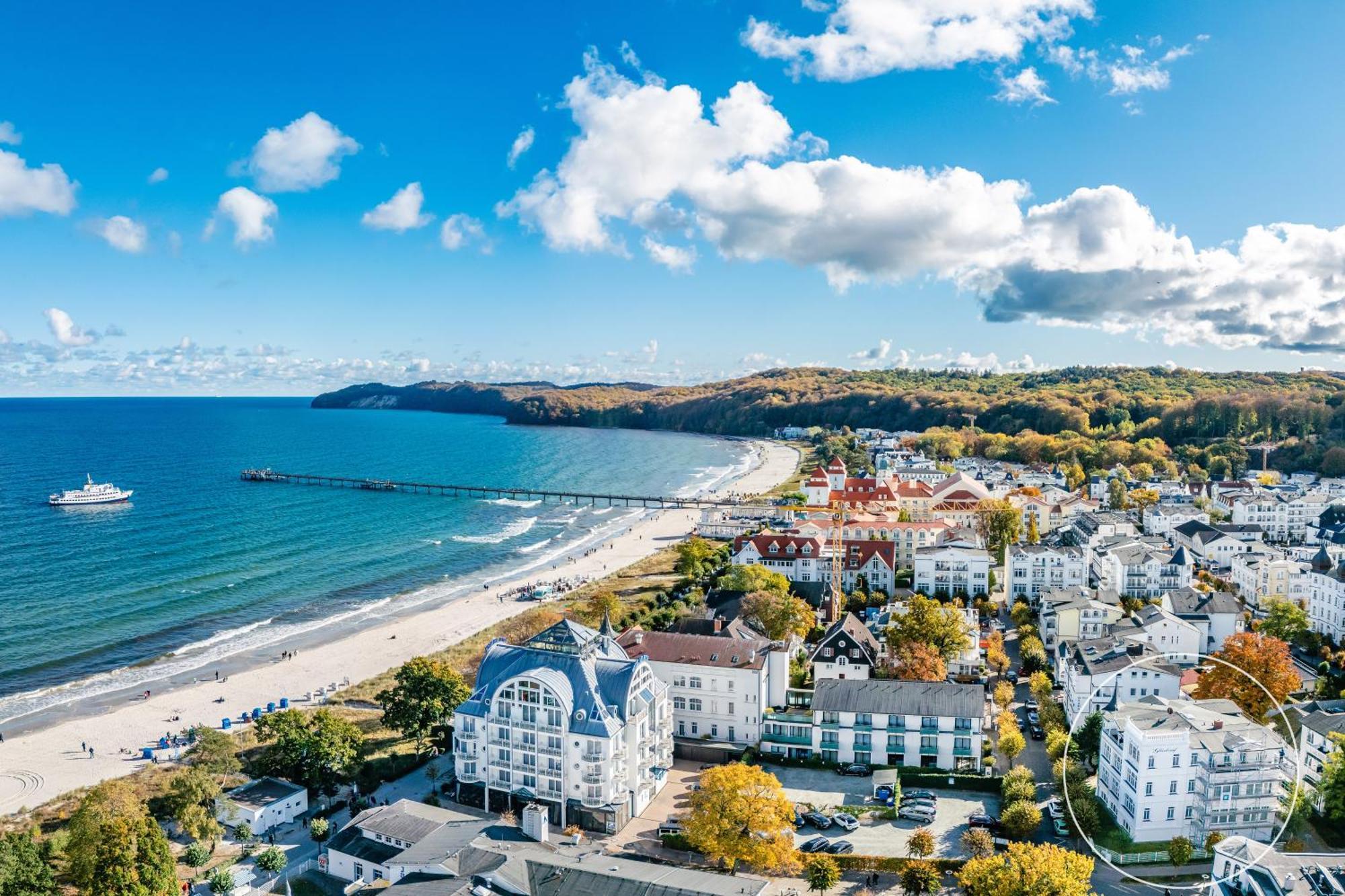 Strandvilla Glueckauf Остзебад Бинц Екстериор снимка