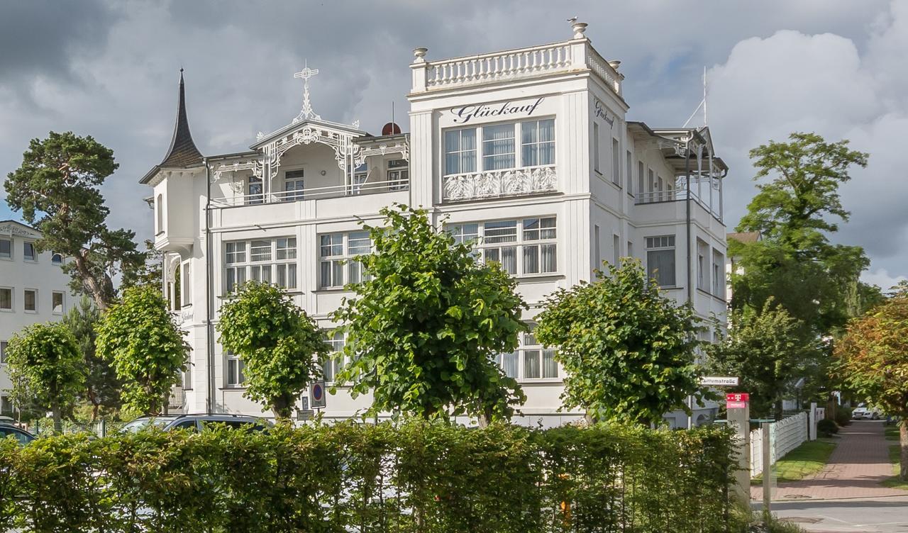 Strandvilla Glueckauf Остзебад Бинц Екстериор снимка